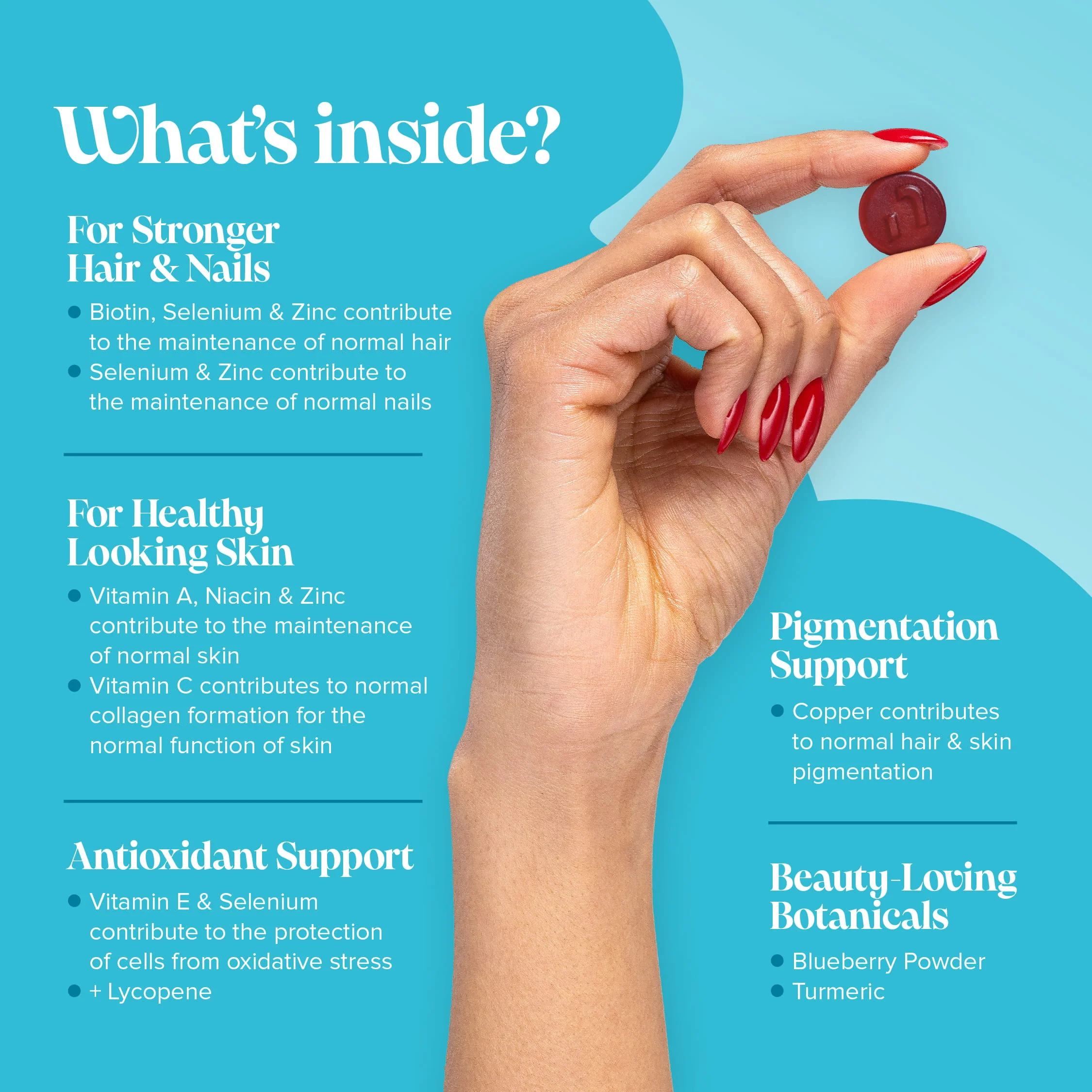 Hair, Skin & Nail Gummies - Image 3