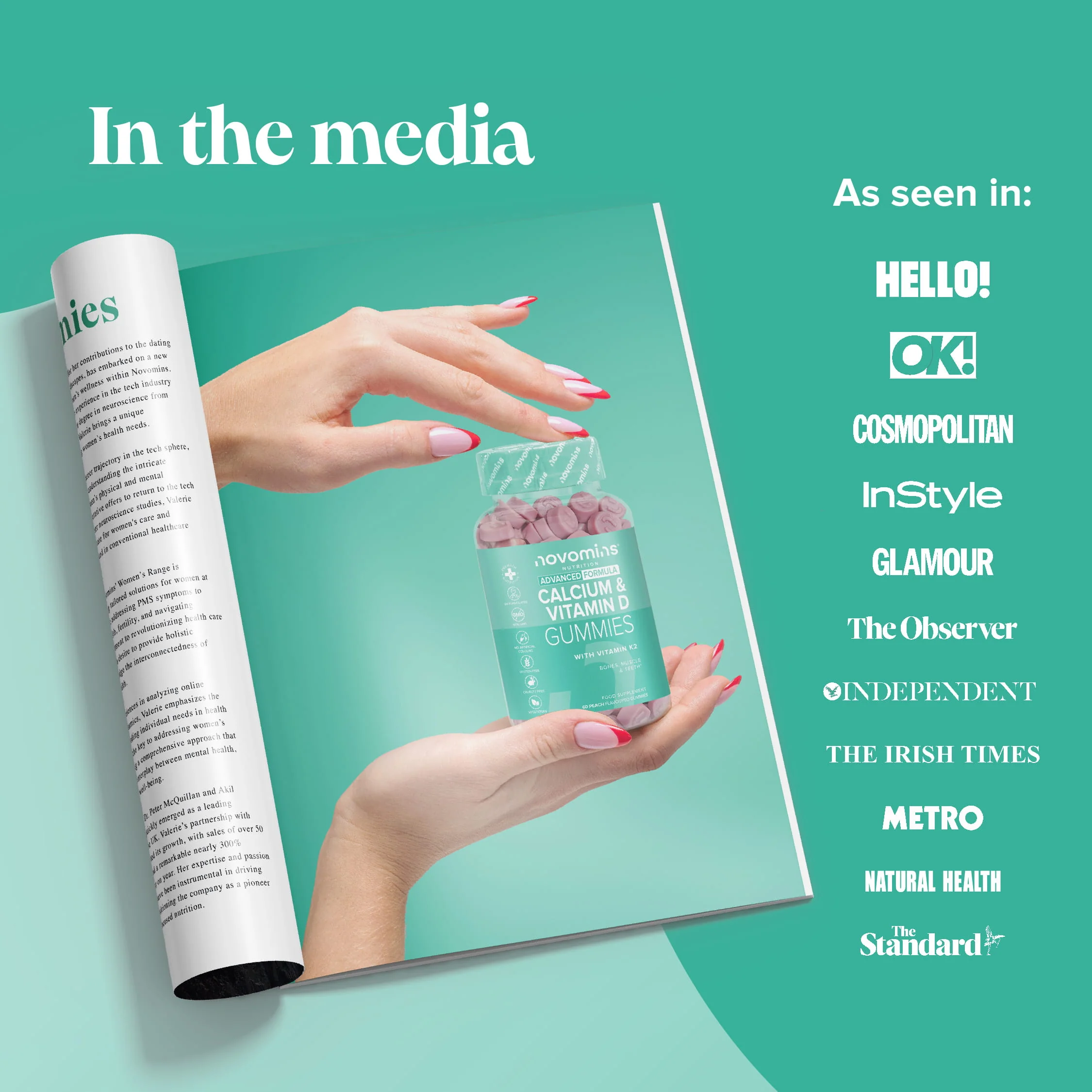 Calcium, Vitamin D & K2 Gummies - Image 6