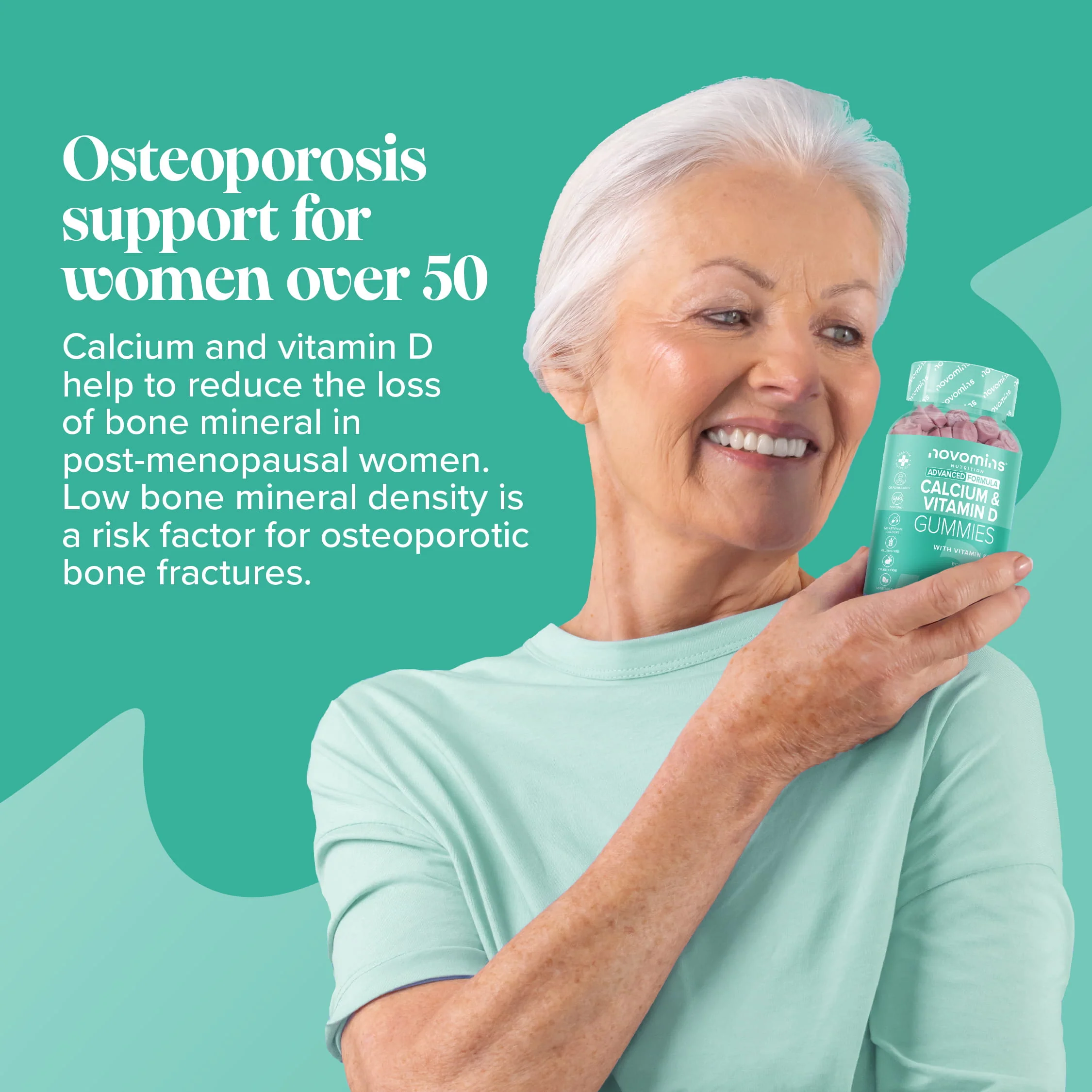 Calcium, Vitamin D & K2 Gummies - Image 7