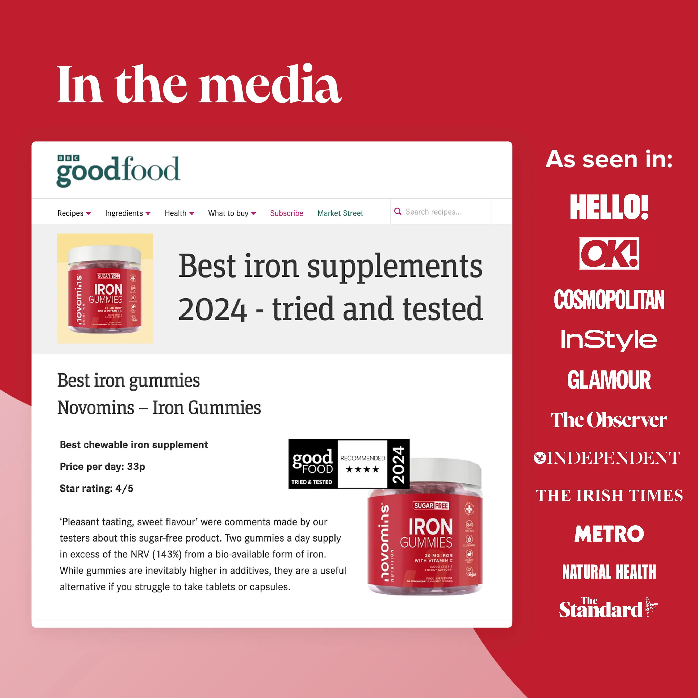 Iron Sugar-Free Gummies - Image 6