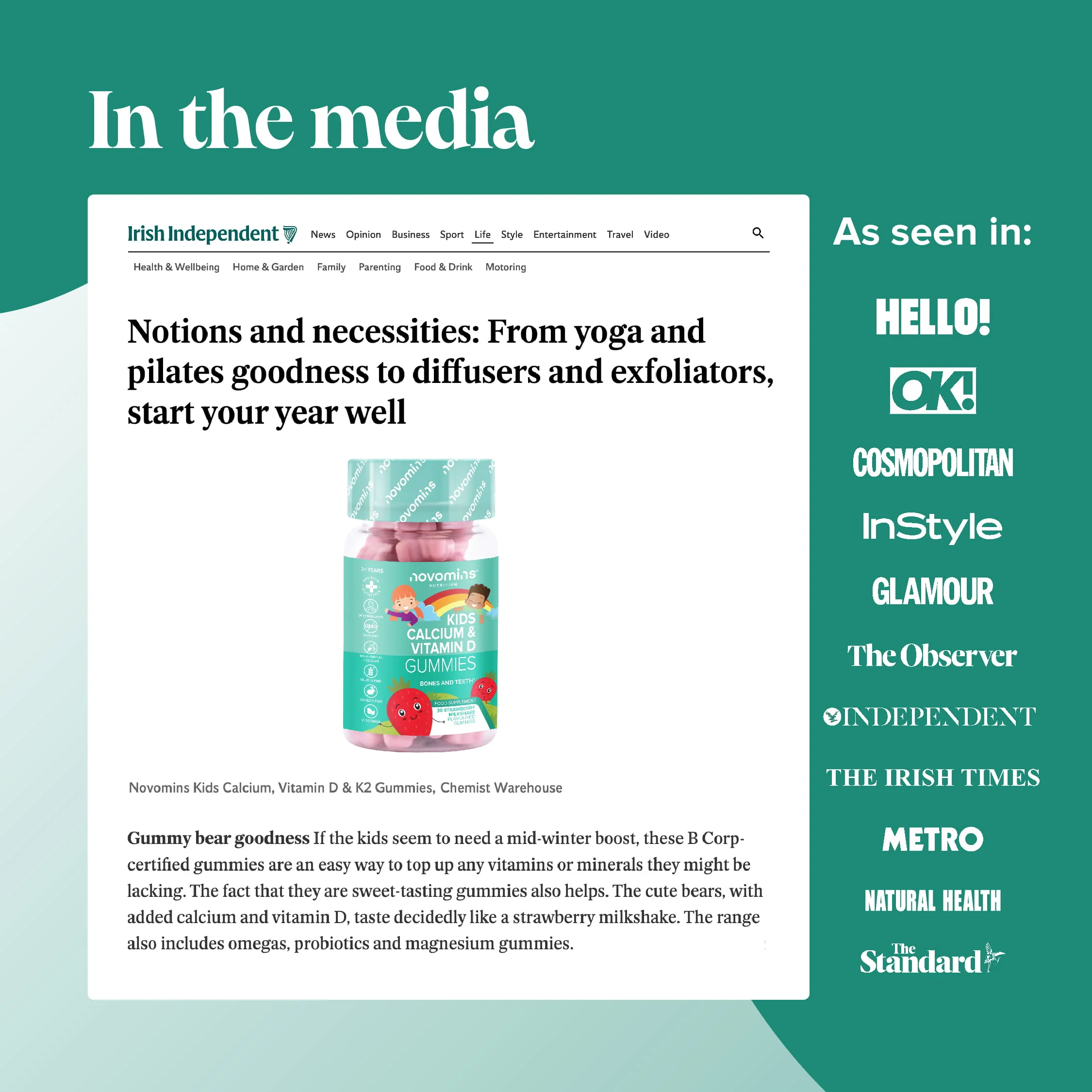 Kids Calcium, Vitamin D & K2 Gummies - Image 5